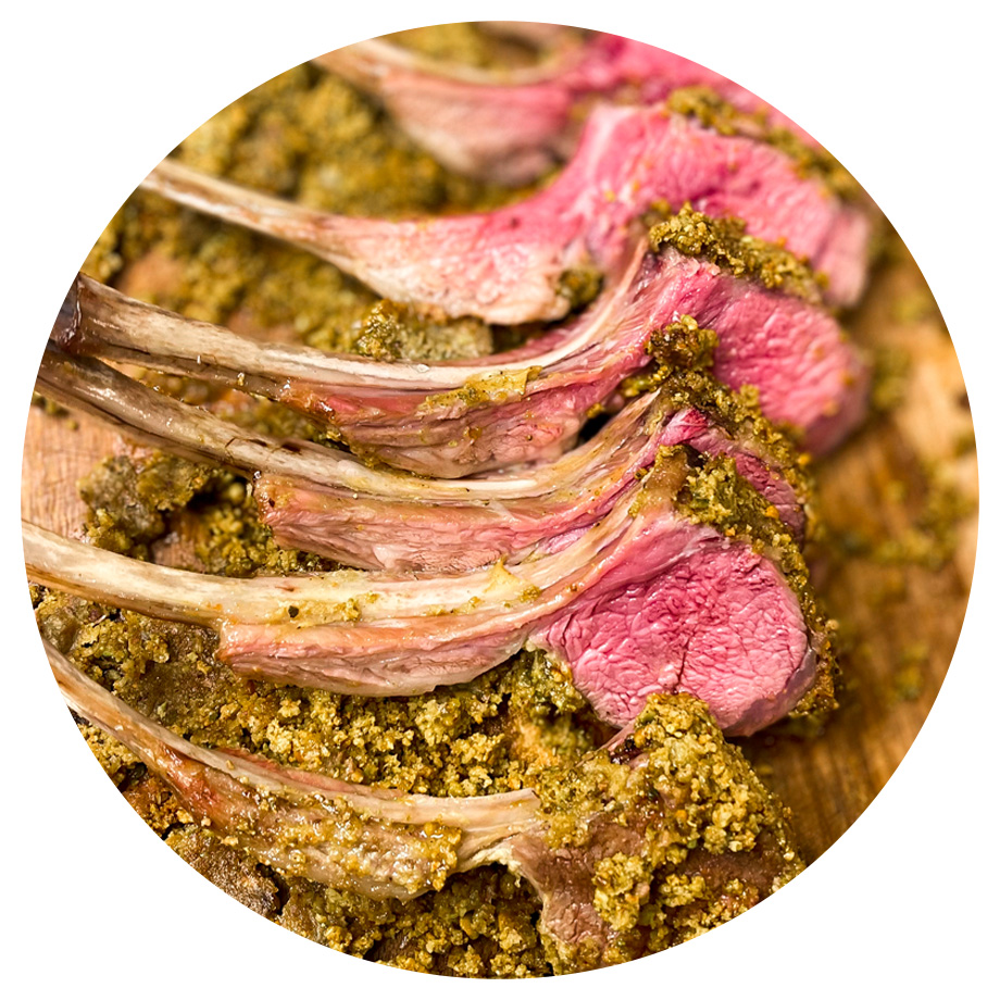 Pistachio-Crusted Rack Of Lamb: Great For That Special Occasion